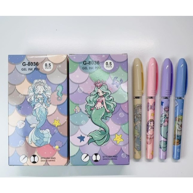 

PEN GEL FANCY KARAKTER/PULPEN MERMAID/PULPEN MOTIF MERMAID