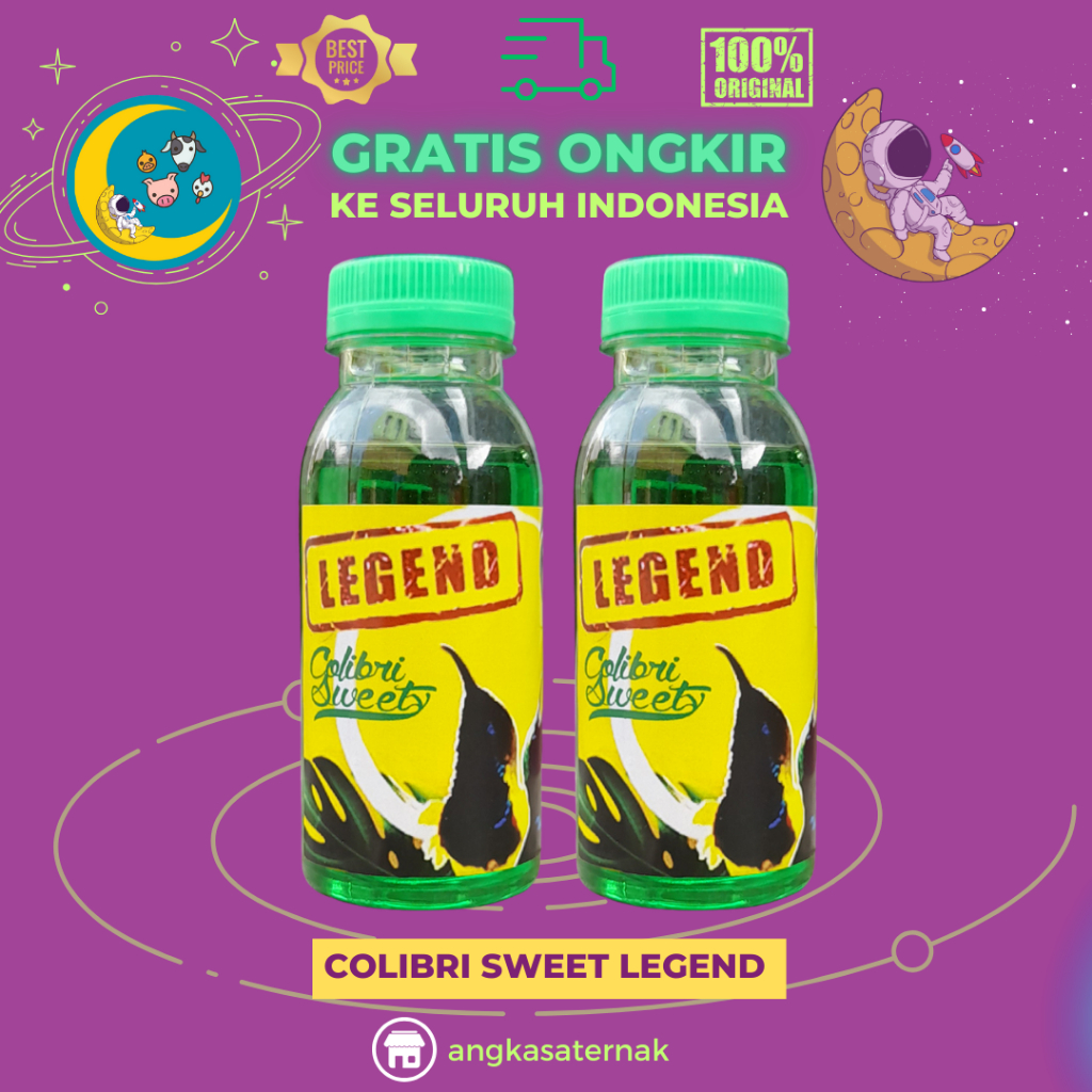 COLIBRI SWEET LEGEND BOTOL 100 ML NEKTAR COLIBRI KONIN DAN SOGON GACOR FIGHTER