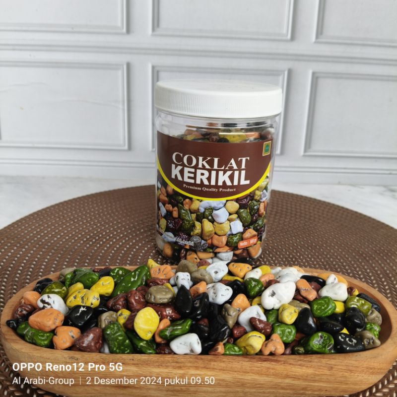 

bGF Coklat krikil Turki Fantik Kemasan Toples 1kg