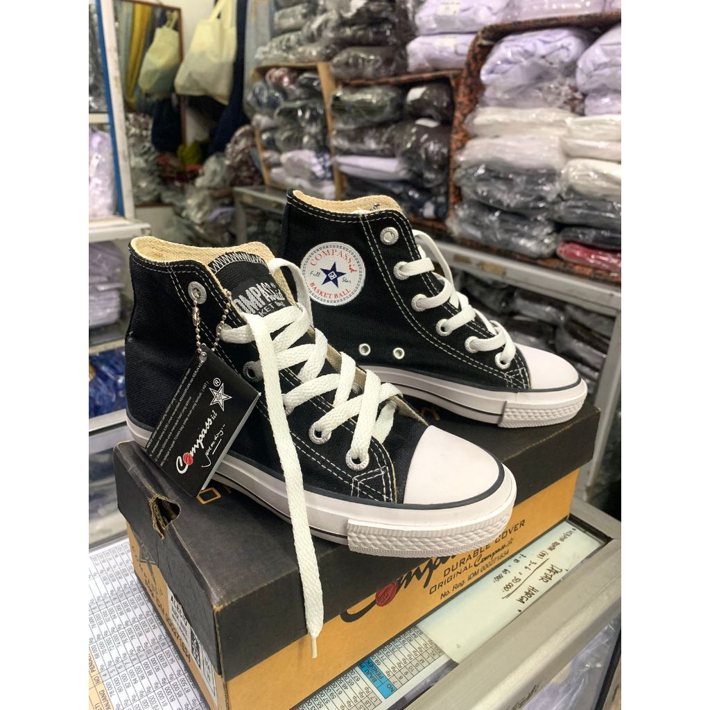 Sepatu Compass - Sepatu Sekolah Warior - Sepatu Anak Sekolah - Rafly Jaya