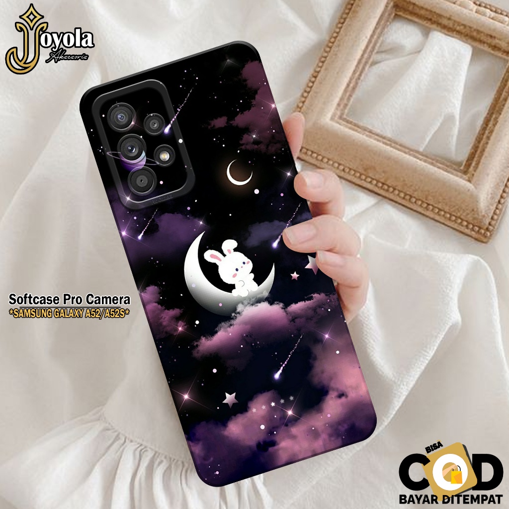 JOYOLA Case Samsung Galaxy A52/A52S Fashion Case Kartun Softcase Samsung Galaxy A52/A52S Pro Camera 