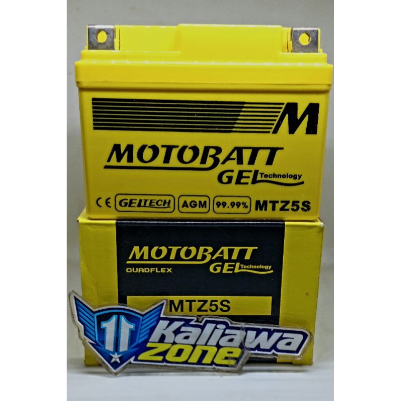 aki gel motobatt mtz5s