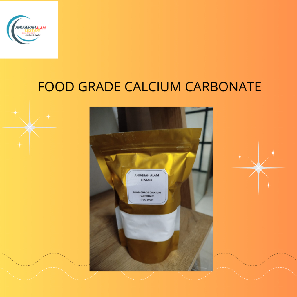 

Food Grade Calcium Carbonate Premium Quality Termurah Berkualitas Viral Kemasan 500 gram