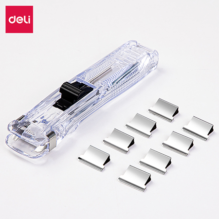 

Deli Fastener / Binder Clip Otomatis Gratis 8 Buah Clip 8591A"'