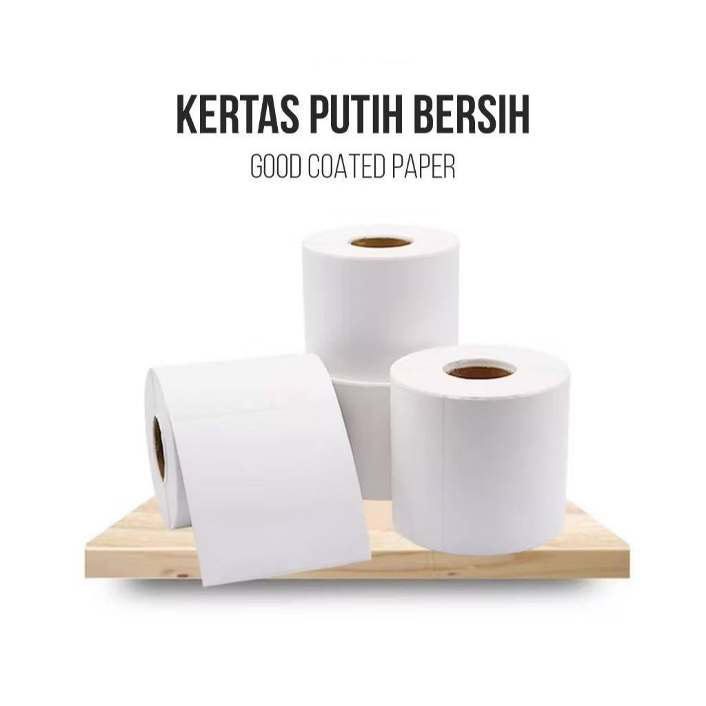 

Kertas Thermal Sticker Rol 100X150 Isi 500 PCS / label sticker / cetak resi / kertas resi / kertas cetak resi shope / label thermal / sticker thermal / kertas thermal / paper resi / kertas thermal label barcode 100 x 150 mm A6 isi 500 lembar / Label Direc