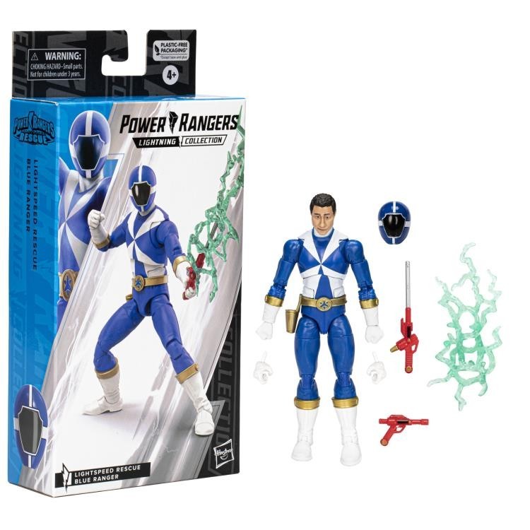 Power Rangers Lightspeed Rescue Lightning Collection Blue Ranger