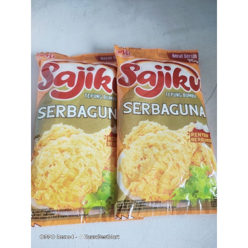 

SAJIKU TEPUNG BUMBU SERBAGUNA 75 GRAM