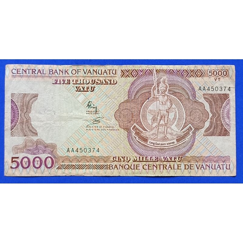 UANG VANUATU 5000 VATU