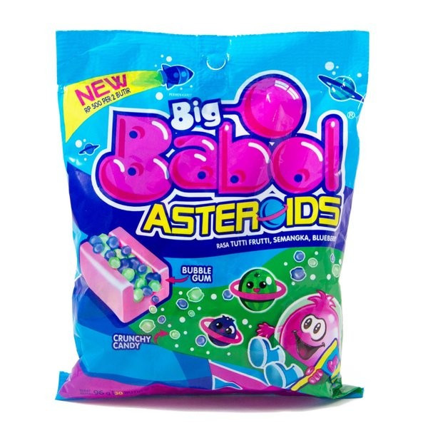 

40 pcs Big babol asteroids / big babol asteroid / permen big babol asteroids sour