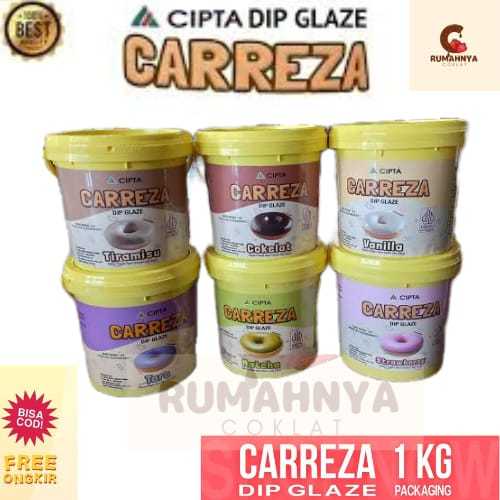 

Dip Glaze 1kg carreza toping donat viral murah