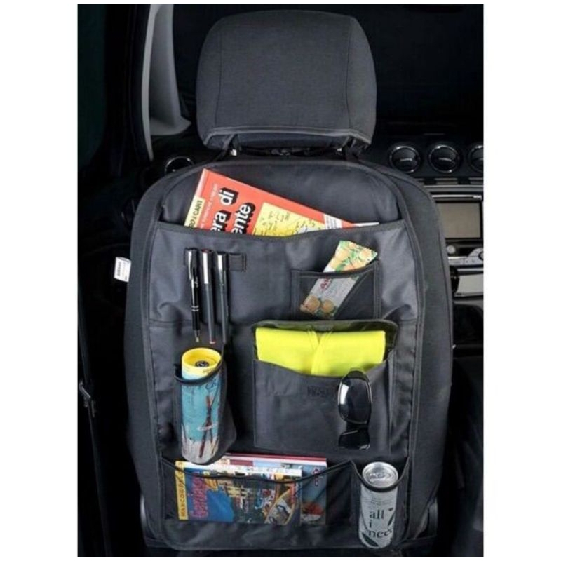 CAR SEAT ORGANIZER TAS JOK MOBIL BANYAK SAKU TAS JOK BELAKANG MOBIL