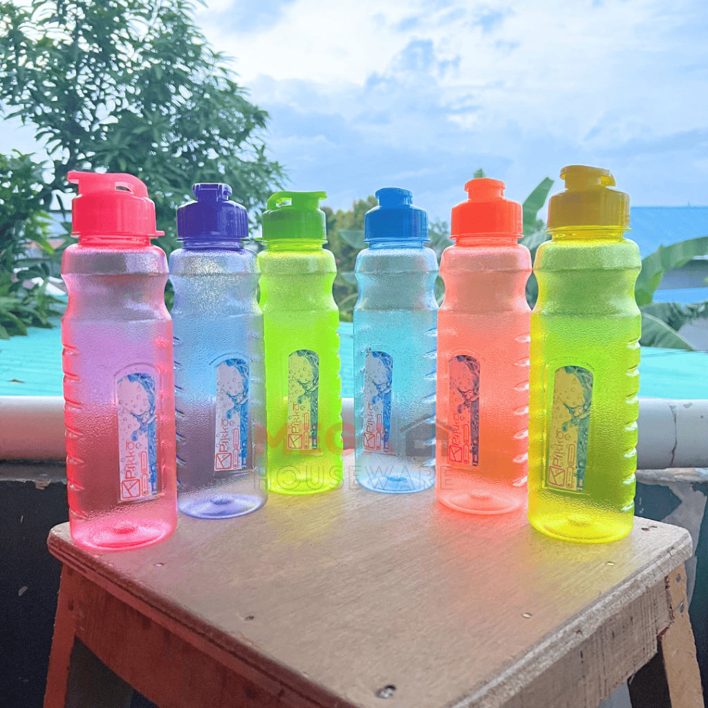 Botol Air Minum Plastik Pikko Polos / Motif 1 Liter 12370 12439