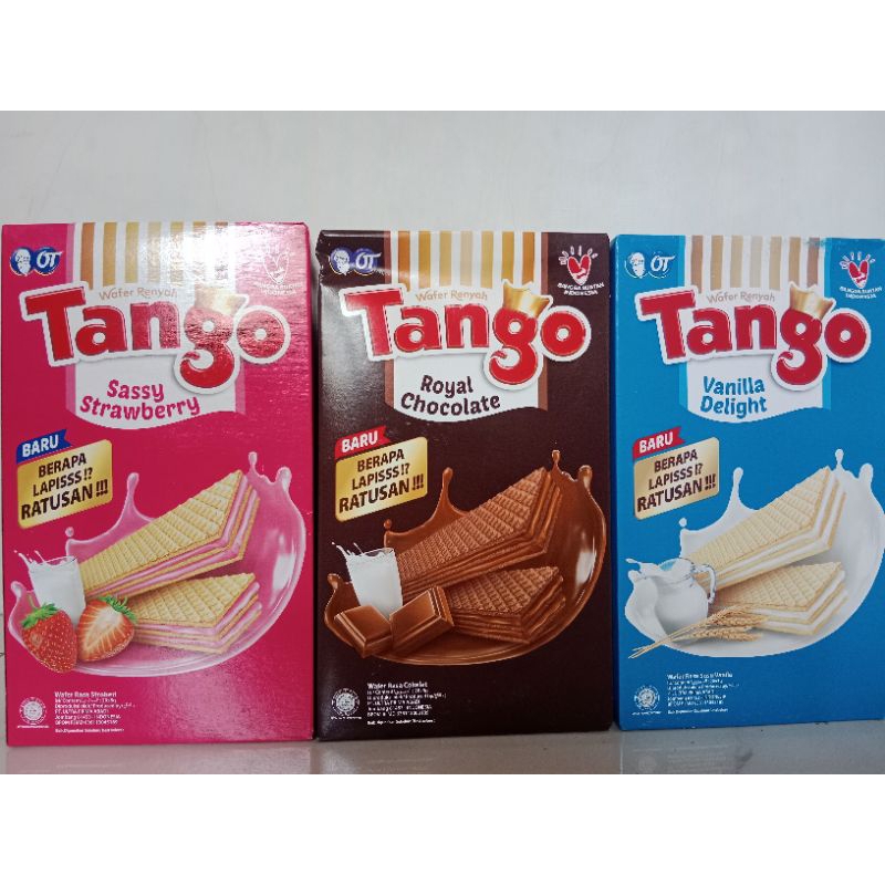 

WAFER TANGO 5gr (coklat, vanila, strawberry)