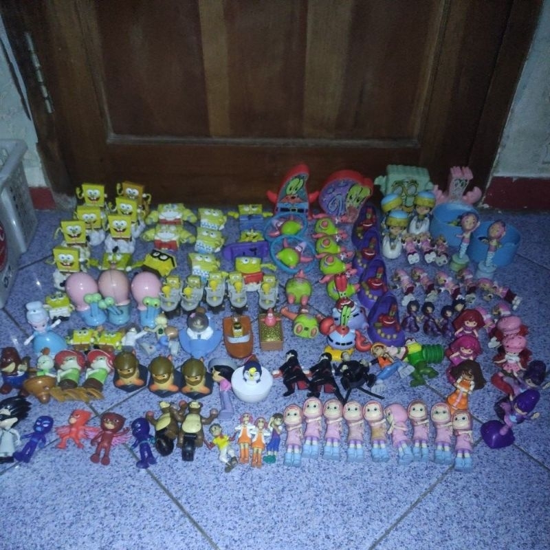07-10-2025 Figure Mcd SpongeBob Avatar BoBoiBoy Marsha Sonic pj mask chicken little