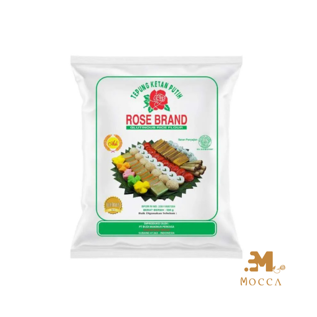 

ROSE BRAND TEPUNG KETAN PUTIH PREMIUM 500GR