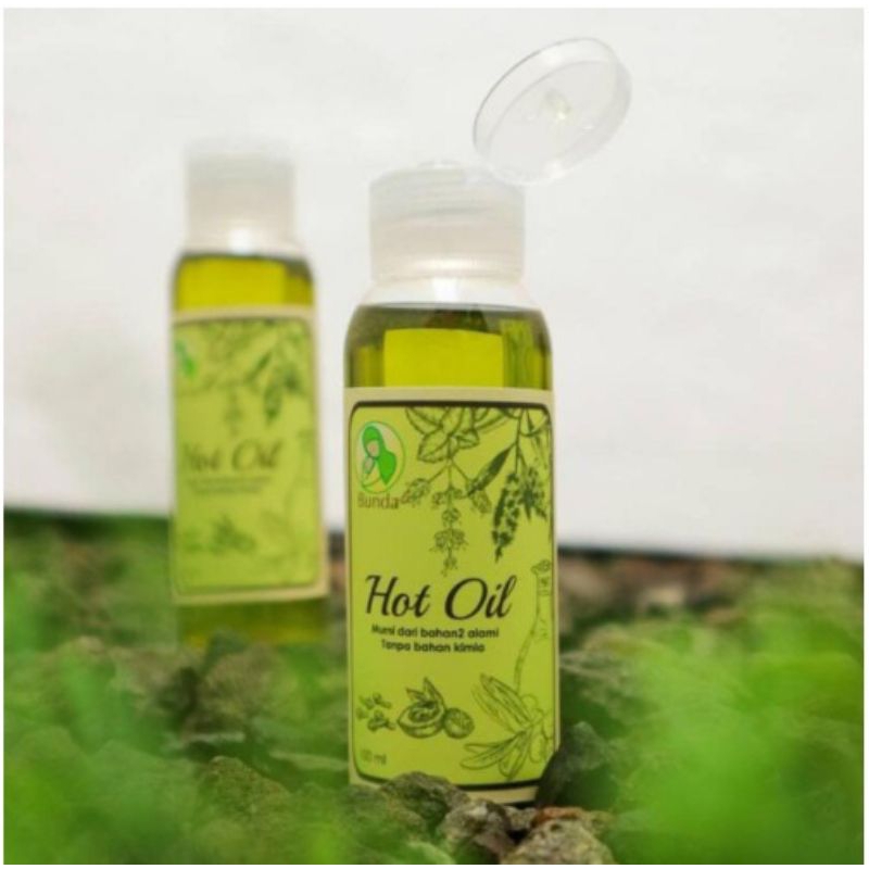 HOT OIL BUNDACARE (MINYAK PIJAT HANGAT UNTUK FLU/PEGAL, TIDUR NYENYAK)