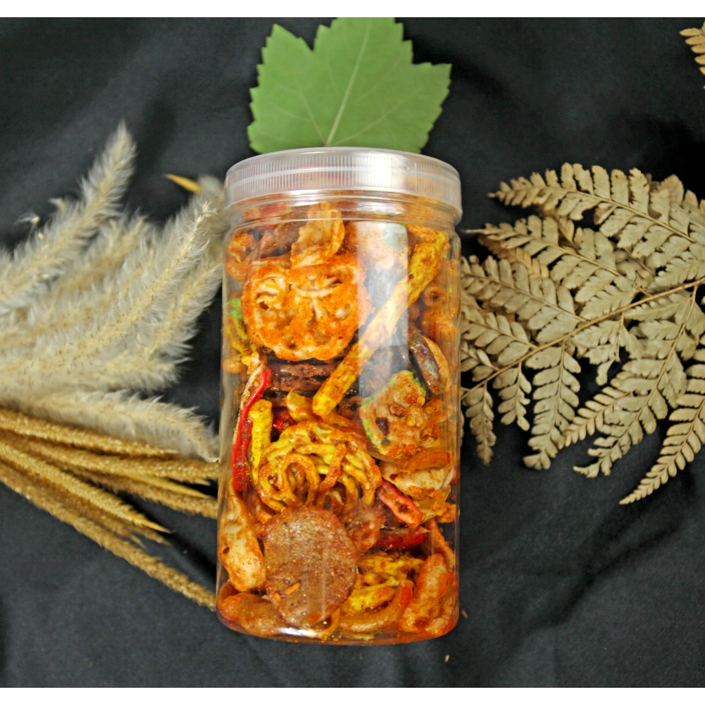 

Kerupuk Seblak Mix Pedas / Seblak Kering Mix kerupuk Campuran / Seblak Kering Renyah