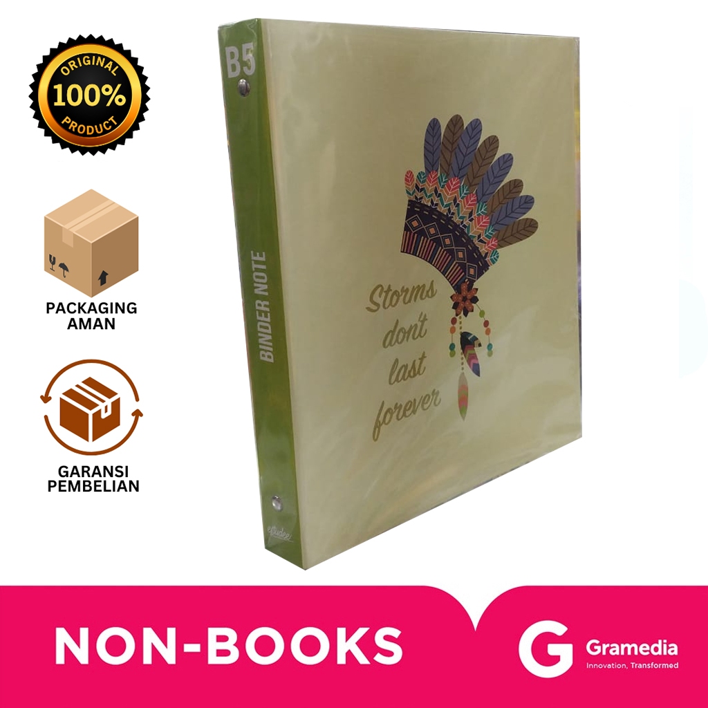 

Gramedia Bali - ESTUDEE BINDER BOARD B5 BOHO I
