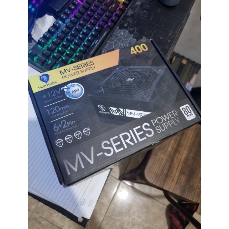 PSU VURRION 400W 80+ White