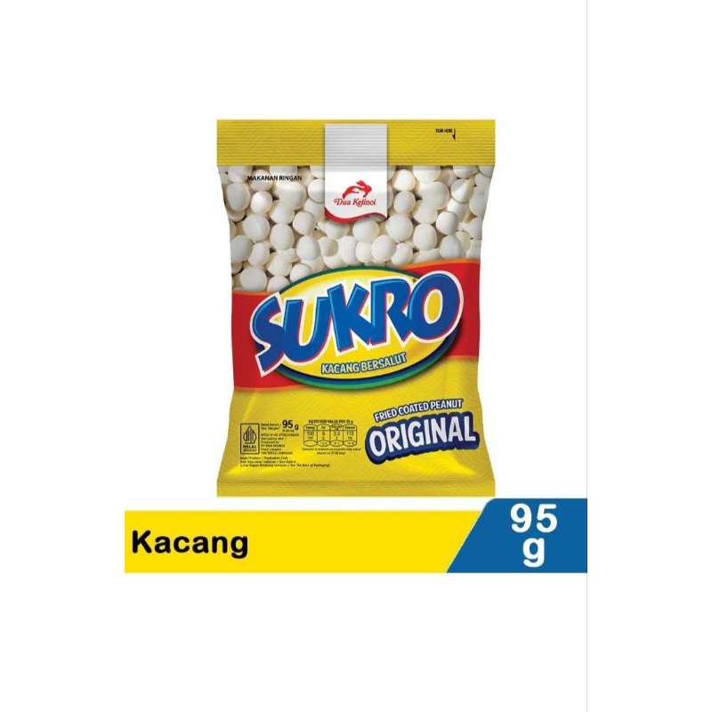 

KACANG SUKRO ORIGINAL 95 GR