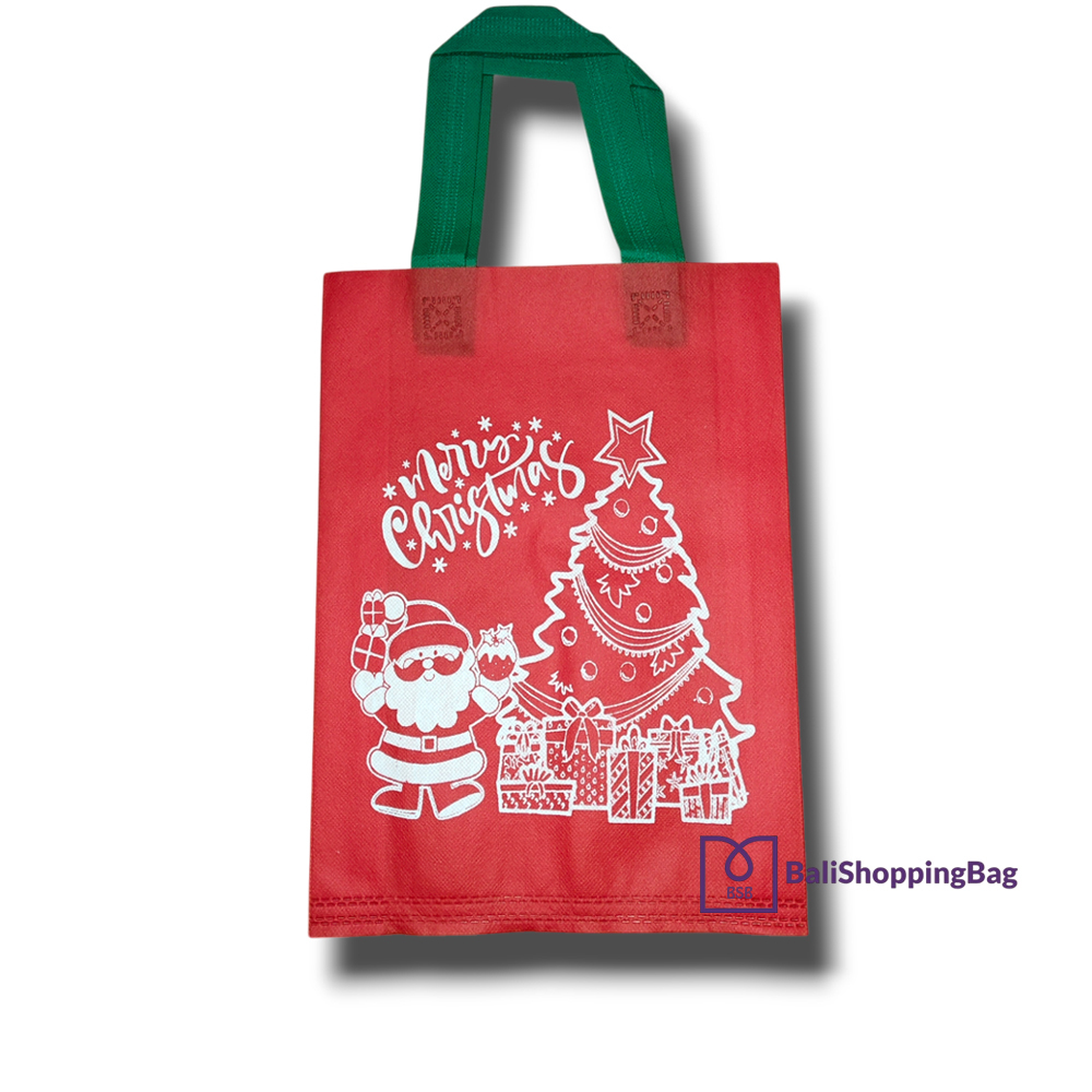 

Tas Natal Hampers 2024 Gift Kado Anak Murah Jumbo Souvenir Kecil Besar Design Nama Spunbond Bag