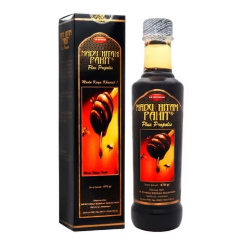 

Madu hitam Pahit Ar Rohmah 470gr