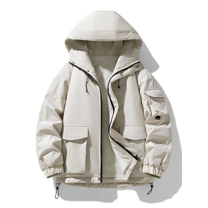 Hoodie bulu oldjava windbreaker