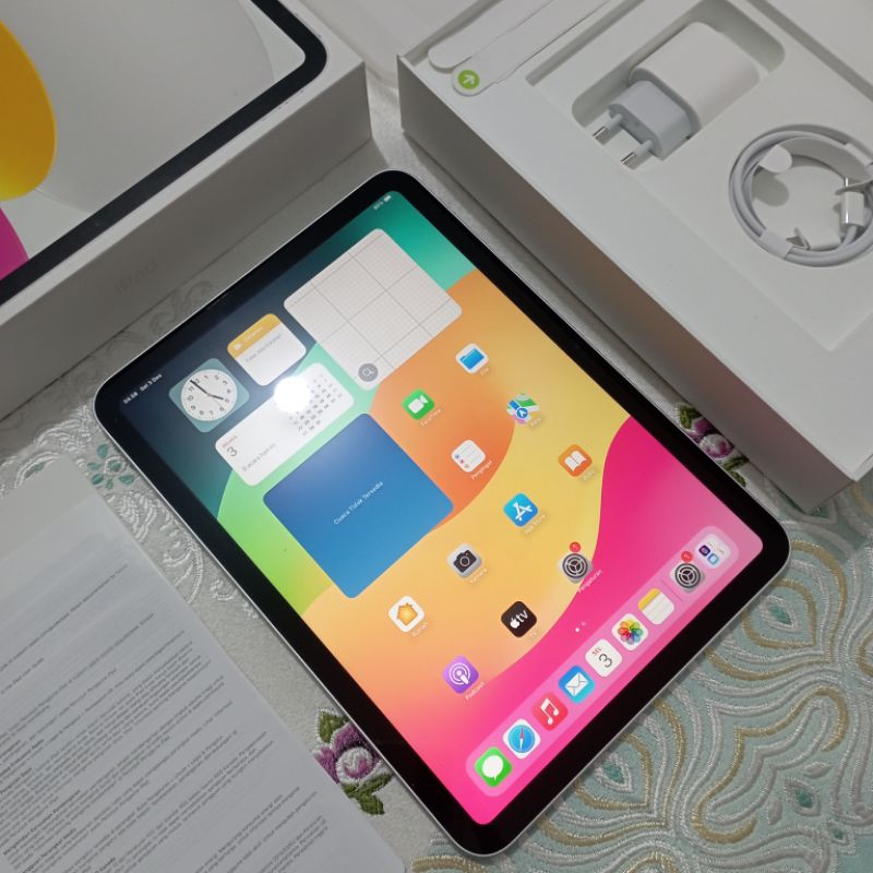 iPad 10 64GB WiFi iBox BNOB Fullset Garansi 02 Desember 2025