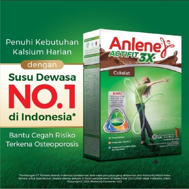 

Anlene Actifit Coklat 240g