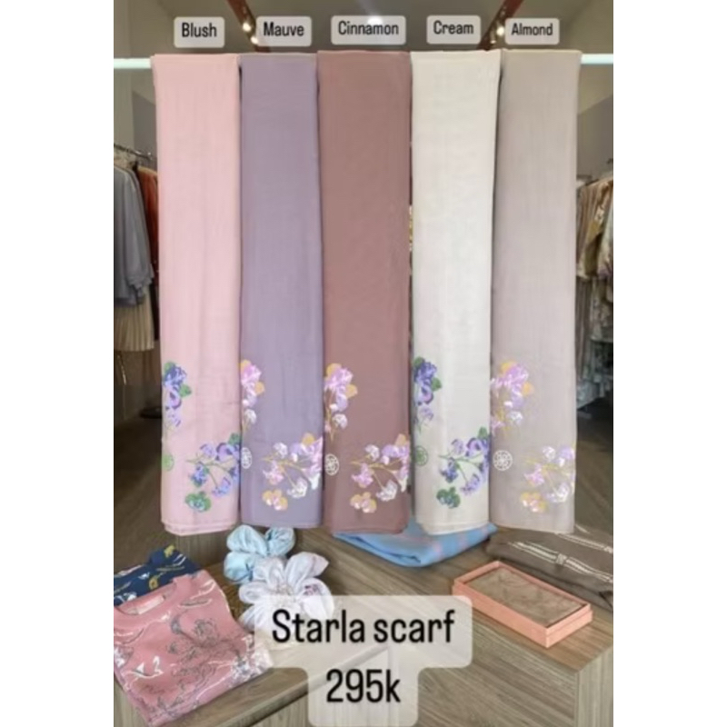 STARLA SCARF RIA  MIRANDA, NEW ORIGINAL WITH BOX