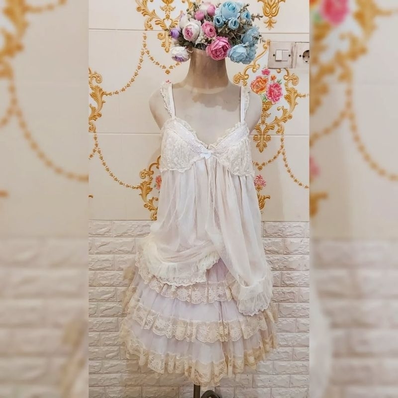 Liz Lisa White Jumpsuit