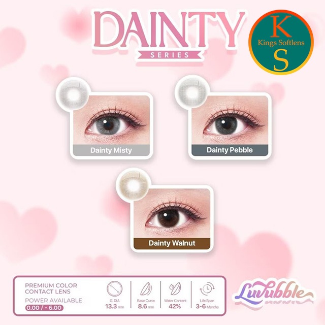 Softlens LUVUBBLE DAINTY 13,3 MM Normal By CTK / Softlens Normal Luvubble Dainty