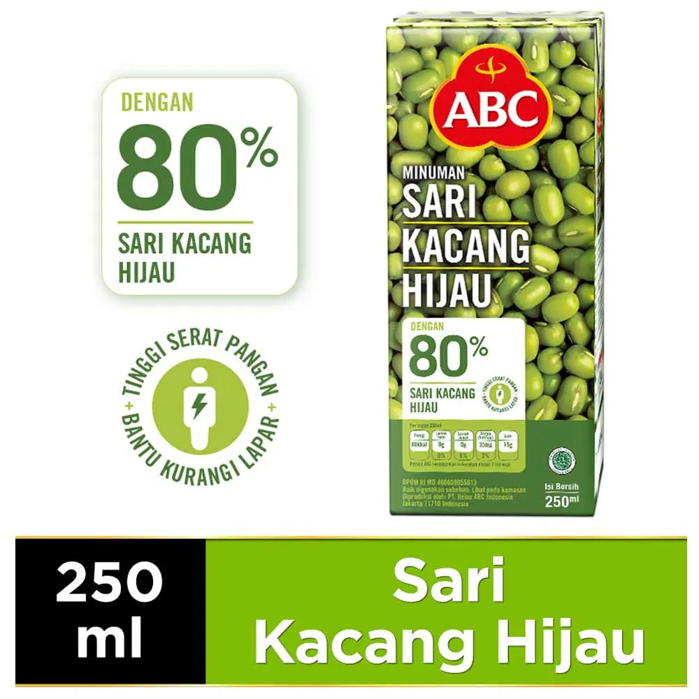 

ABC Kacang Ijo - 250 ML (48 Pcs) 2 KARTON