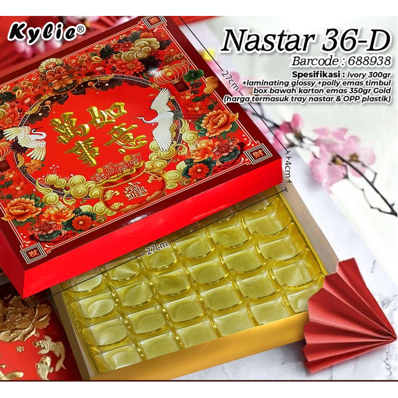 

Box Nastar Sekat Mika Besar 36 Hole (Per 10pc)
