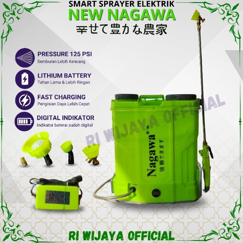 SPRAYER ELEKTRIK NAGAWA 16 LITER / SPRAYER ELEKTRIK / SPRAYER YOKOHAMA / TENGKI CES YOKOHAMA / TERMU