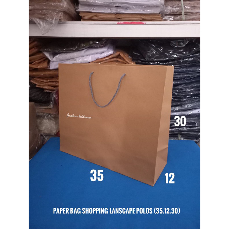

Paper bag shopping Lanscape Polos (35.12.30)