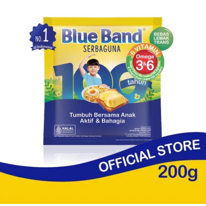 

Blue Band Serbaguna margarin Sachet 200gr