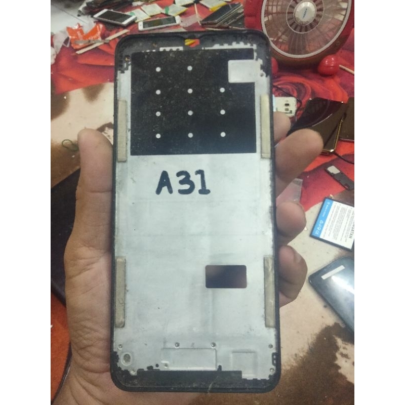 Frame/tulang Ori Oppo A31+papan cas+fx tombol