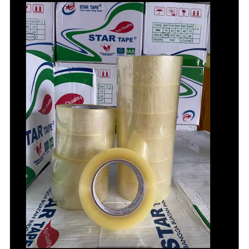 

LAKBAN PER 6 PCS 90 YARD x 45 MM STARTAPE