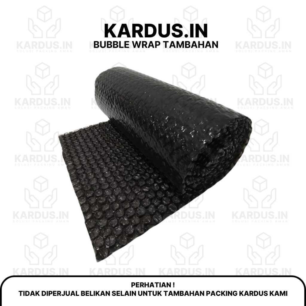 

BUBBLE WRAP TAMBAHAN PACKING AGAR LEBIH AMAN KARDUSNYA HARGA 5000