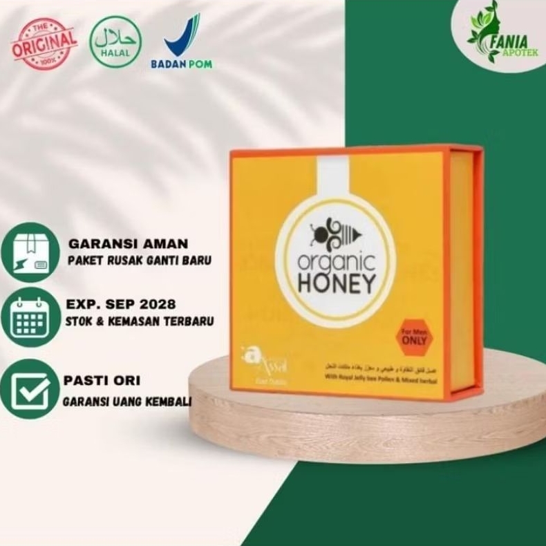 

Organic Royal Honey Vip Ori 1 Box: Sachet 24 EXP2028