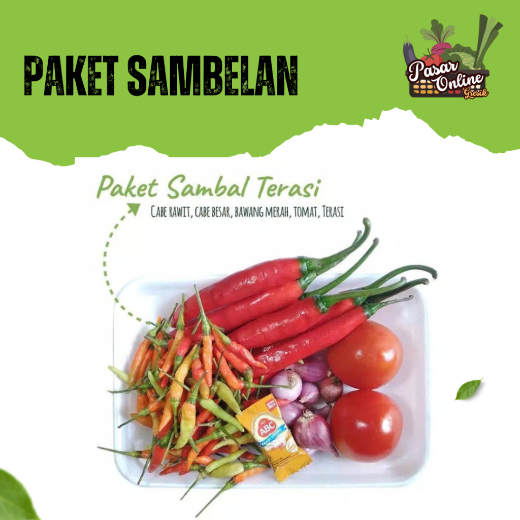 

PAKET SAMBELAN / SAMBAL TERASI