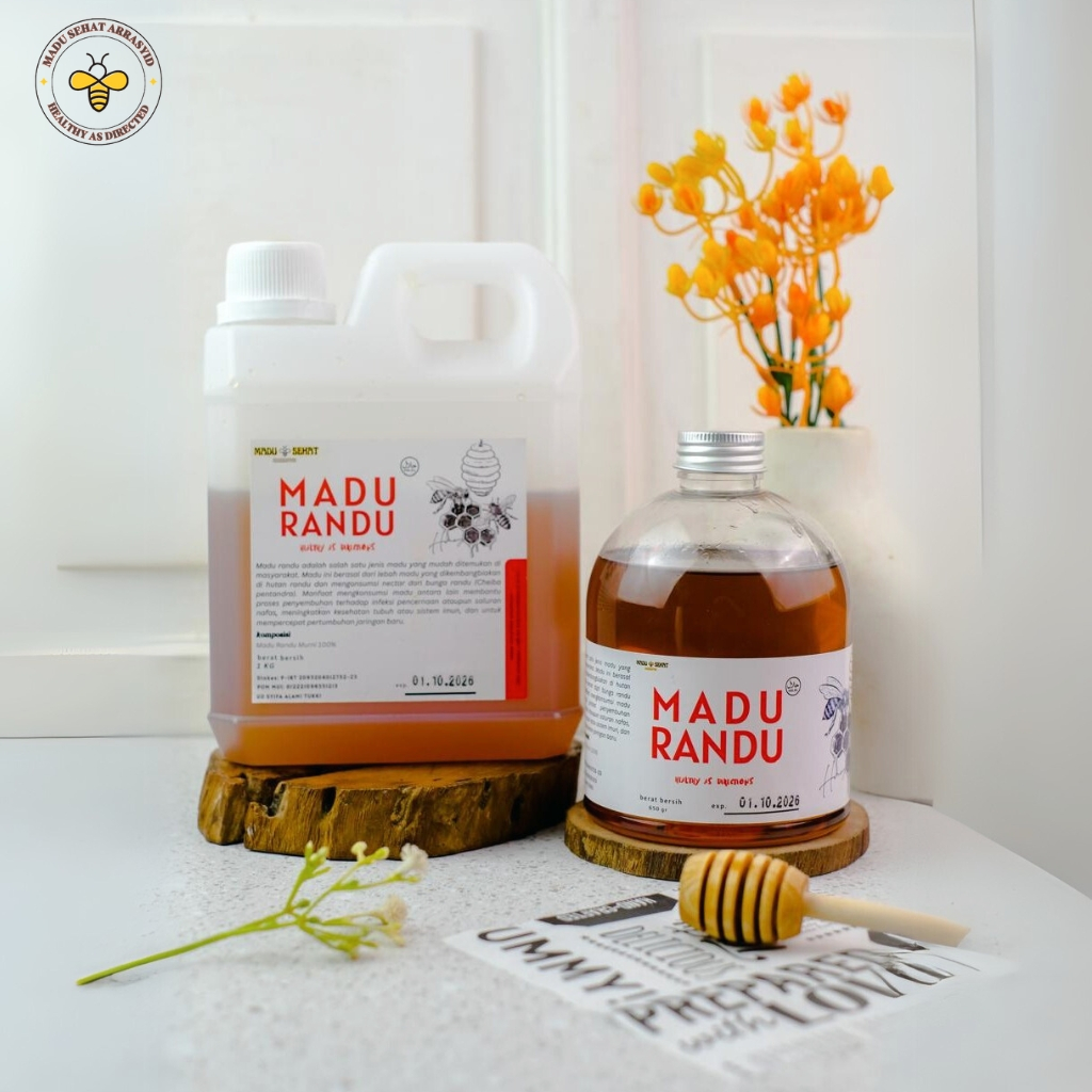 

Madu Sehat Arrasyid - Madu Murni Randu 650GR dan 1000GR.