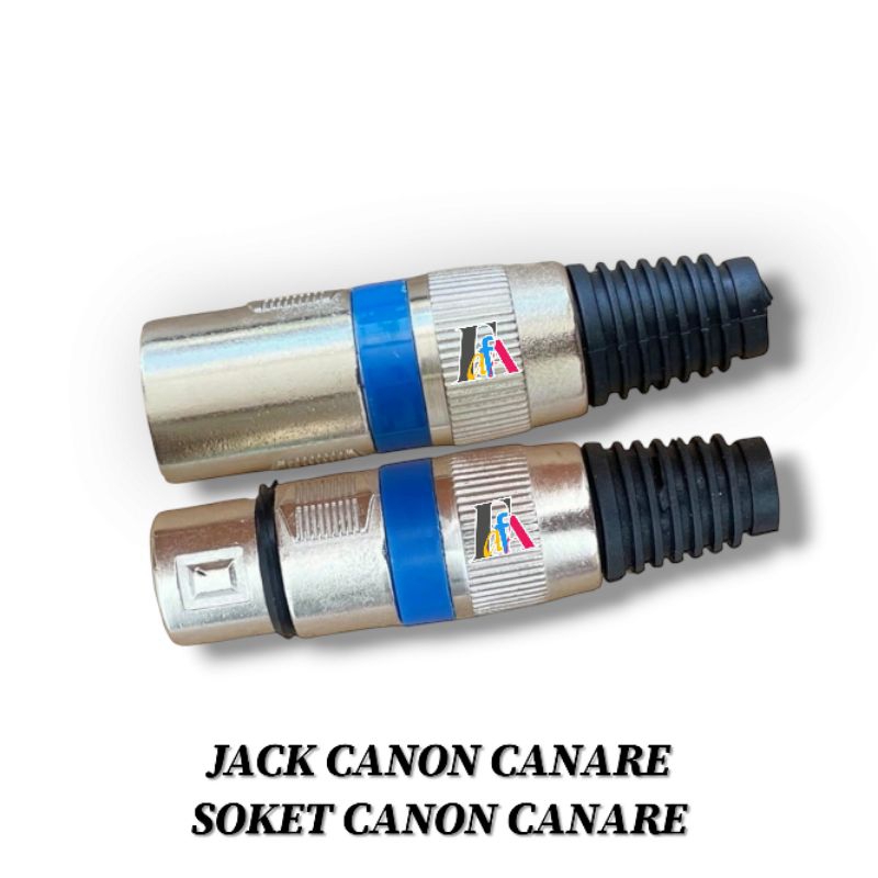 Jack / Soket Canon XLR CANARE NEW Male Female