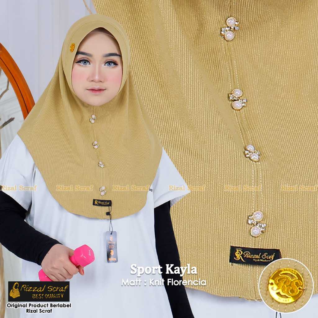 Hijab instan Sport kayla original Scraf