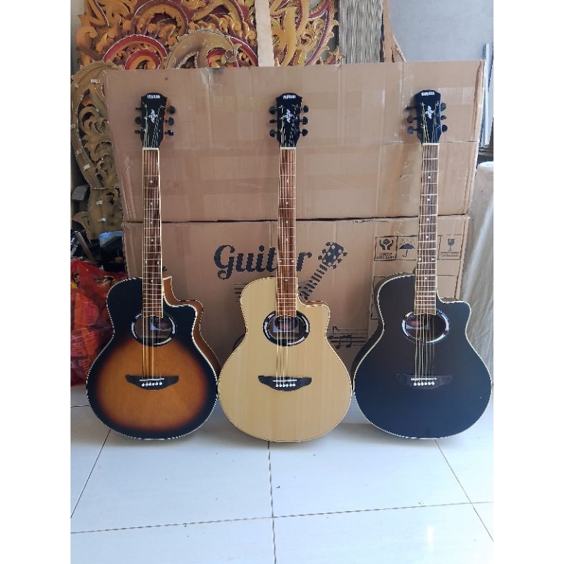 Gitar Akustik Yamaha Apx 500 kw elektrik