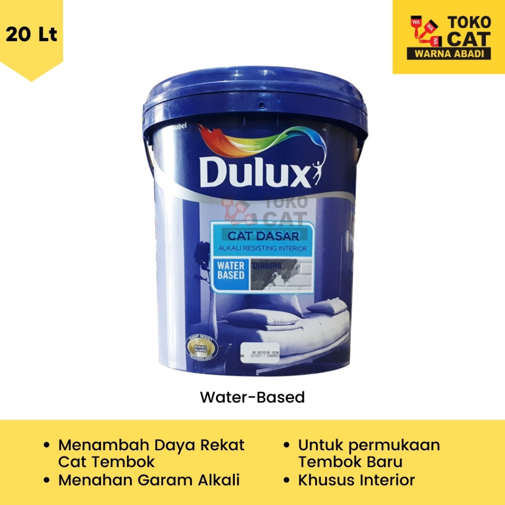 Cat Dasar Alkali Sealer Interior Dulux 20 Liter