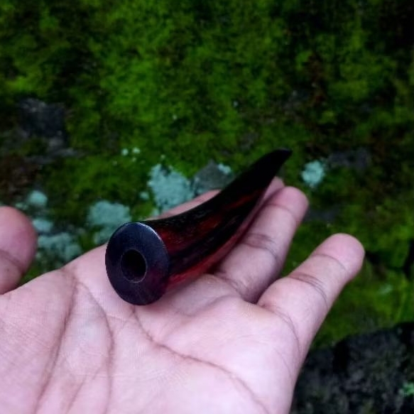 pipa once kayu galih stigi/setigi hitam asli