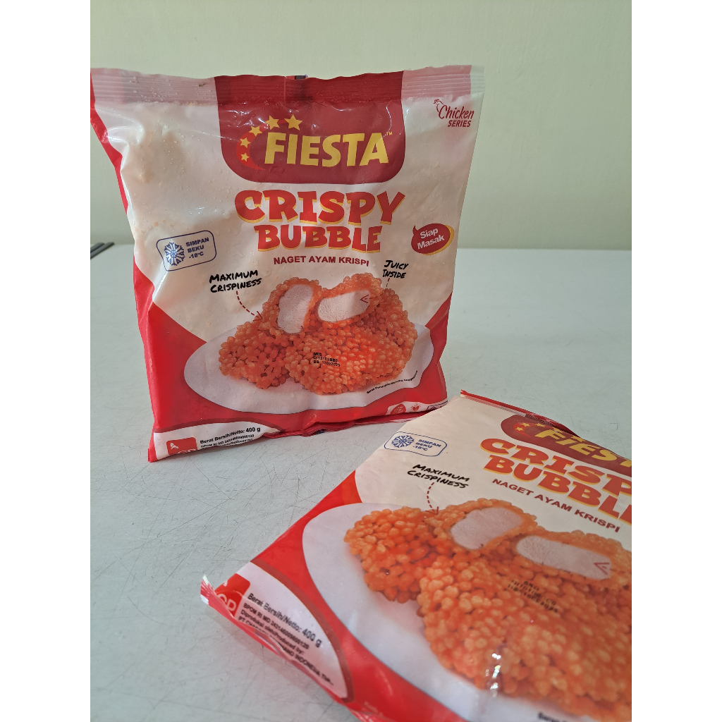 

Fiesta Nugget Crispy Bubble 400 gram