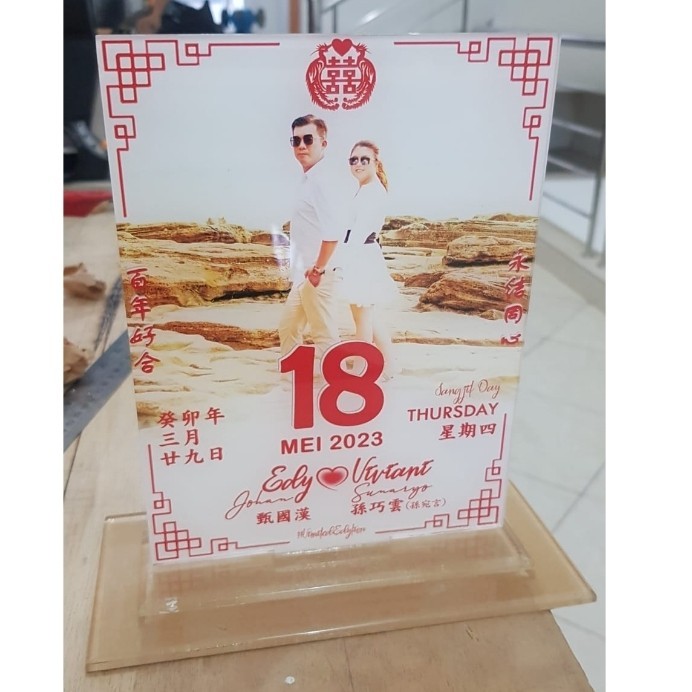 

Akrilik Kalender Wedding Chinese & Kaki